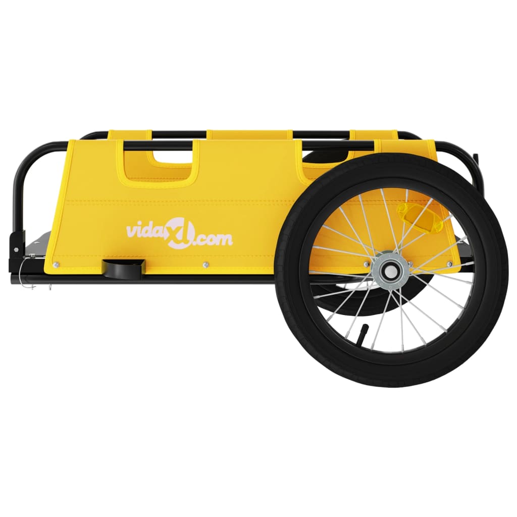 8720845827120_g_en_hd_4 vidaXL Bike Trailer Yellow Oxford Fabric and Iron - Image 6