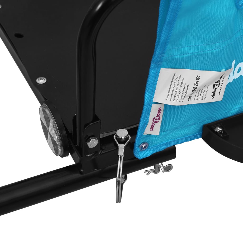 8720845827137_g_en_hd_7 vidaXL Bike Trailer Blue Oxford Fabric and Iron - Image 9