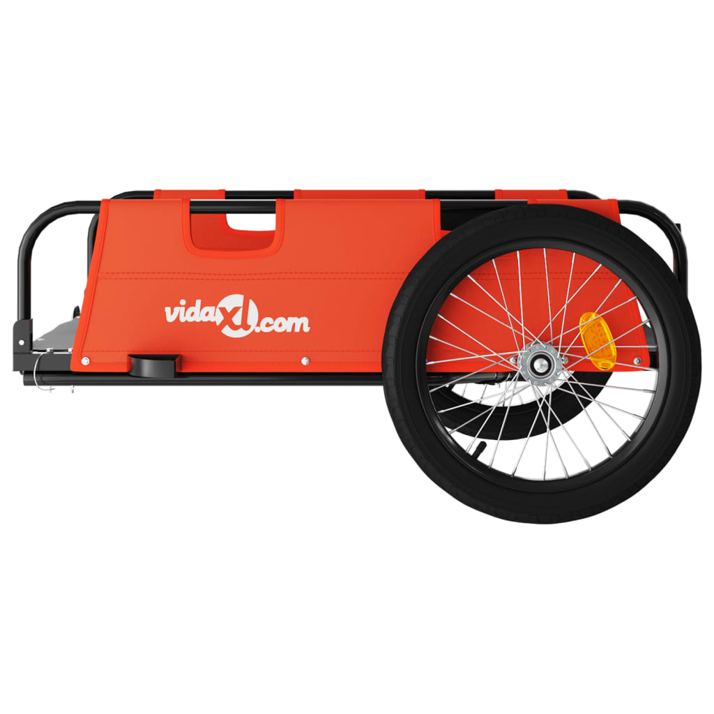 8720845827168_g_en_hd_4 vidaXL Bike Trailer Orange Oxford Fabric and Iron - Image 6