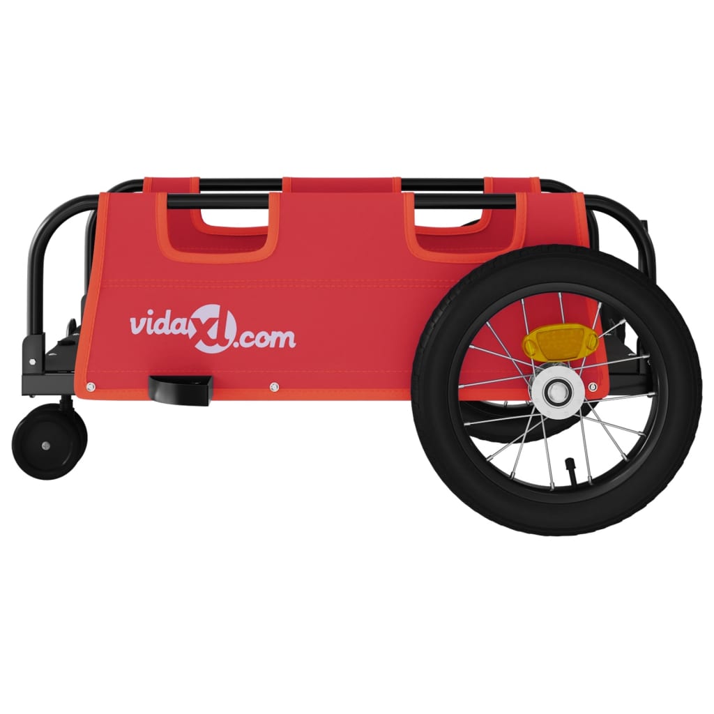 8720845827243_g_en_hd_4 vidaXL Bike Trailer Red Oxford Fabric and Iron - Image 6