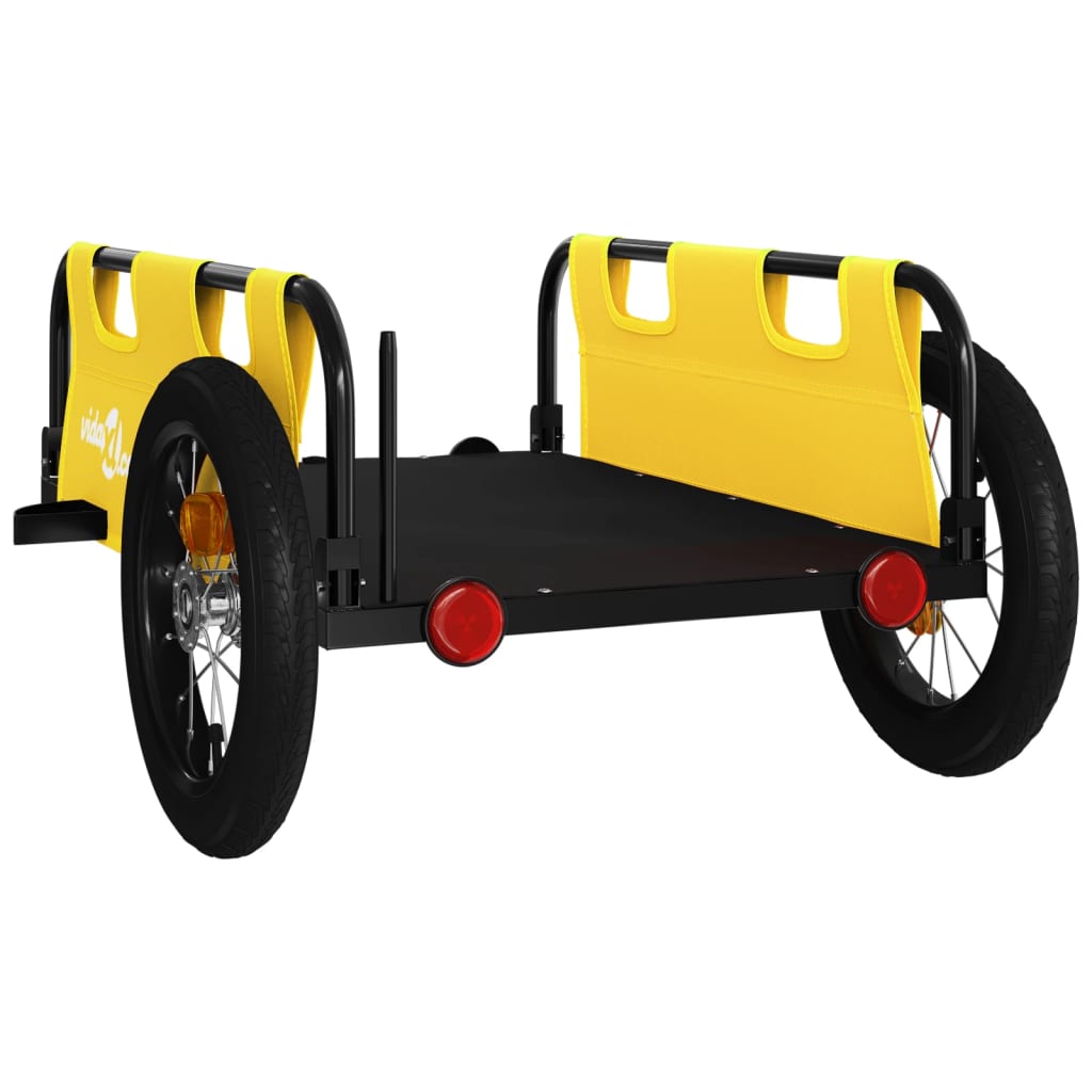 8720845827267_g_en_hd_5 vidaXL Bike Trailer Yellow Oxford Fabric and Iron - Image 7