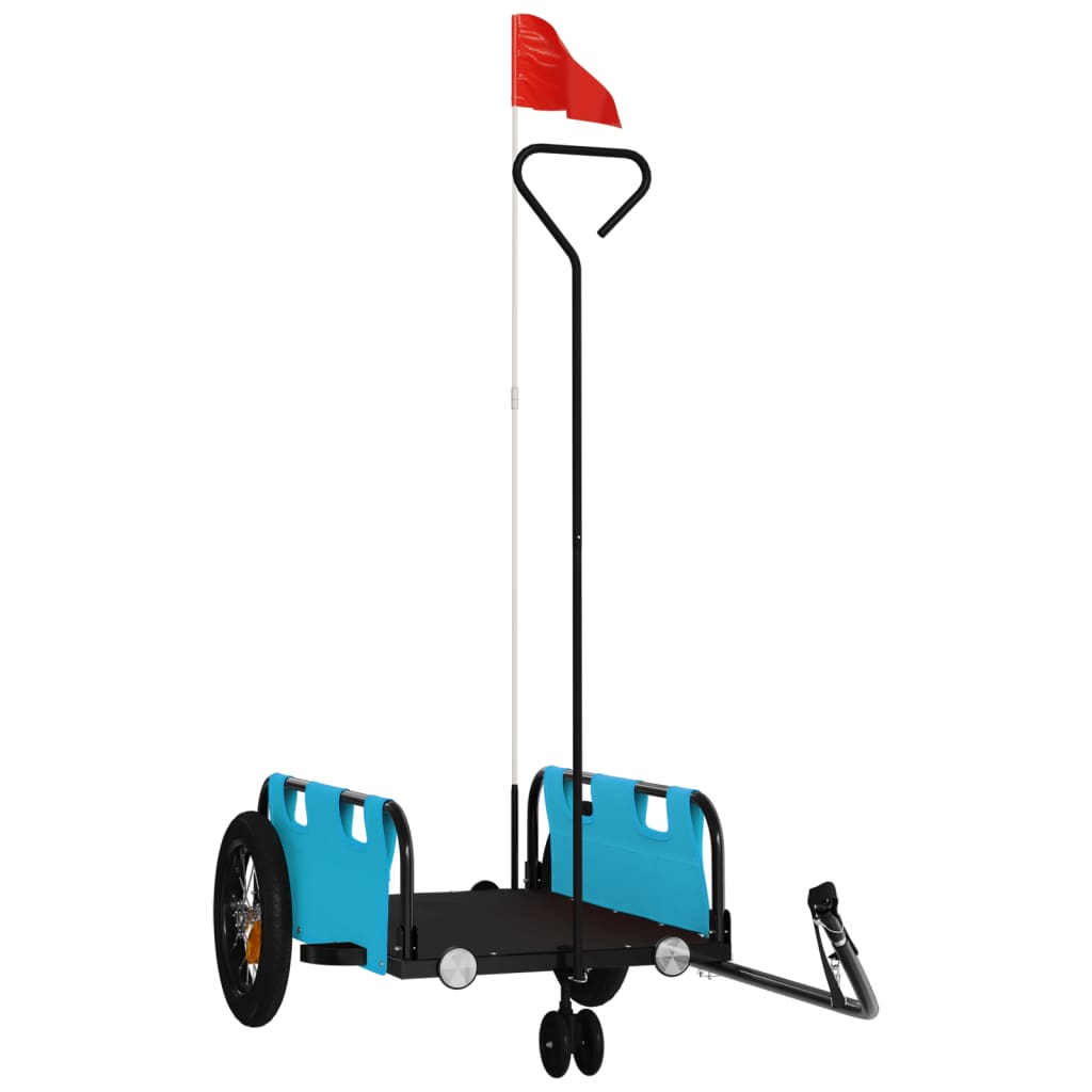 8720845827274_a_en_hd_1 vidaXL Bike Trailer Blue Oxford Fabric and Iron - Image 2