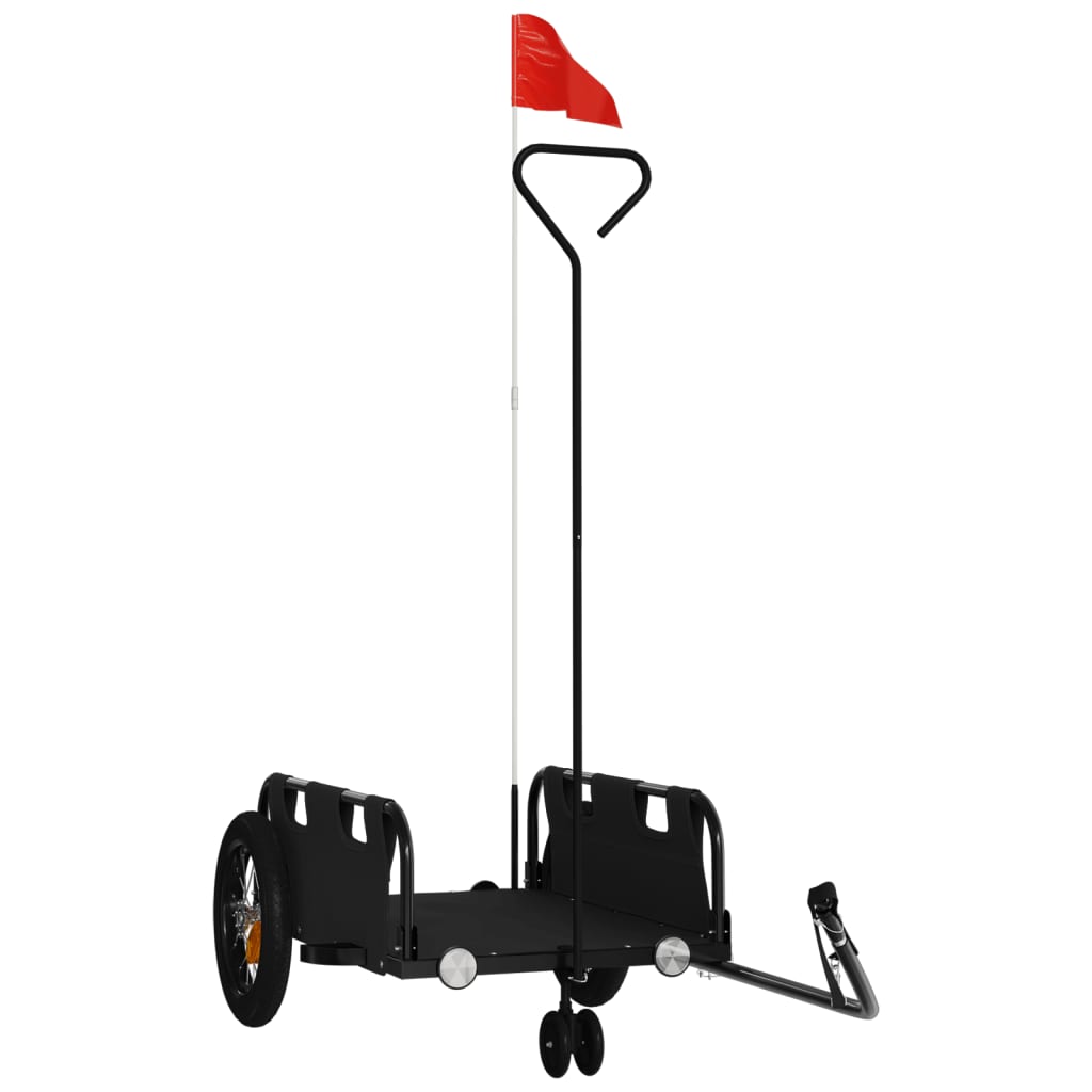 8720845827281_a_en_hd_1 vidaXL Bike Trailer Black Oxford Fabric and Iron - Image 2