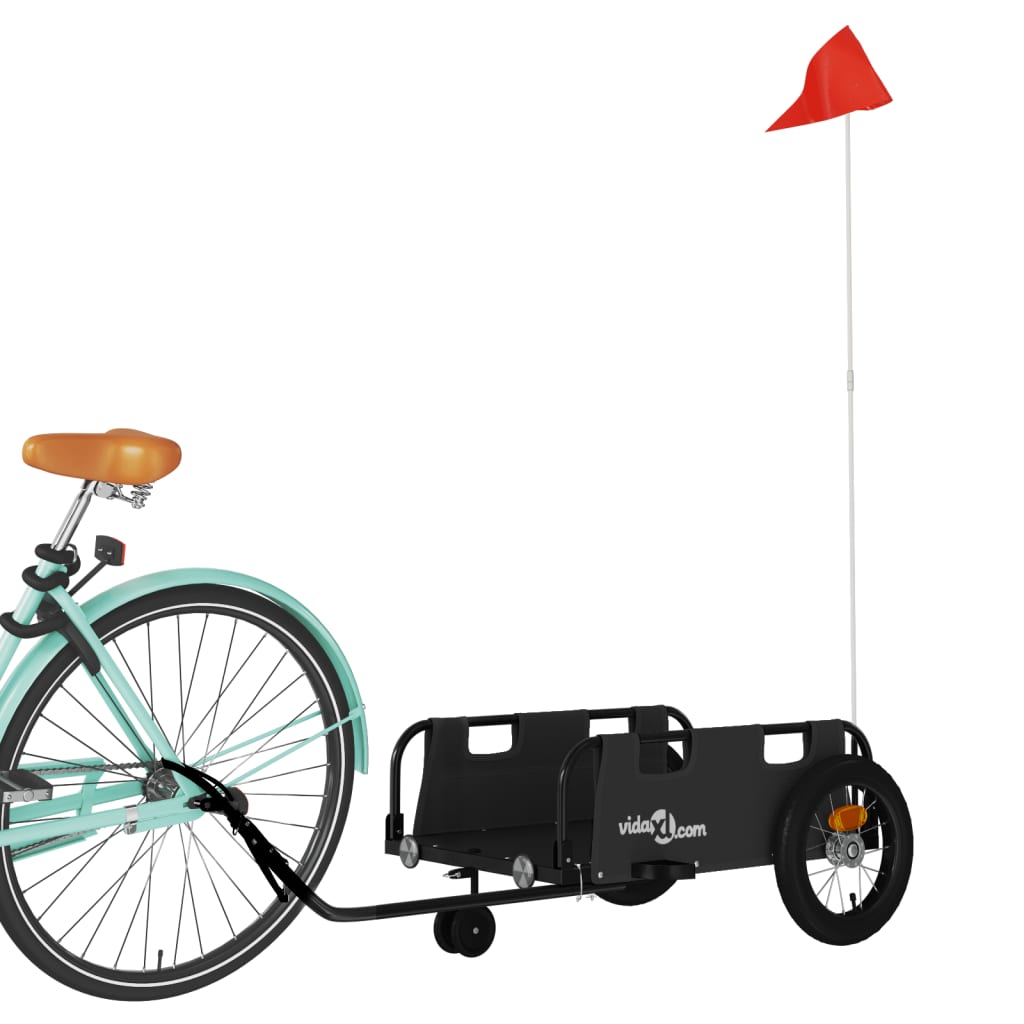 8720845827281_g_en_hd_1 vidaXL Bike Trailer Black Oxford Fabric and Iron - Image 3