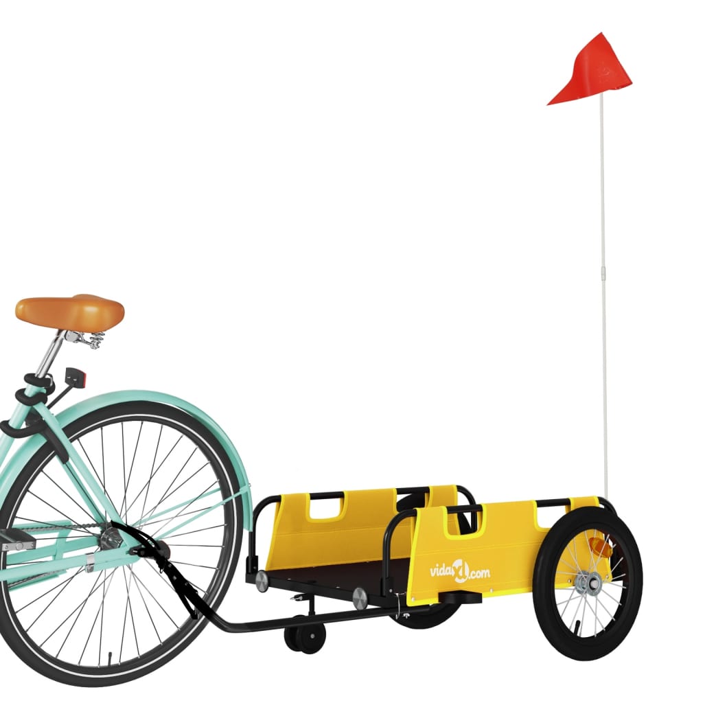 8720845827335_g_en_hd_1 vidaXL Bike Trailer Yellow Oxford Fabric and Iron - Image 3