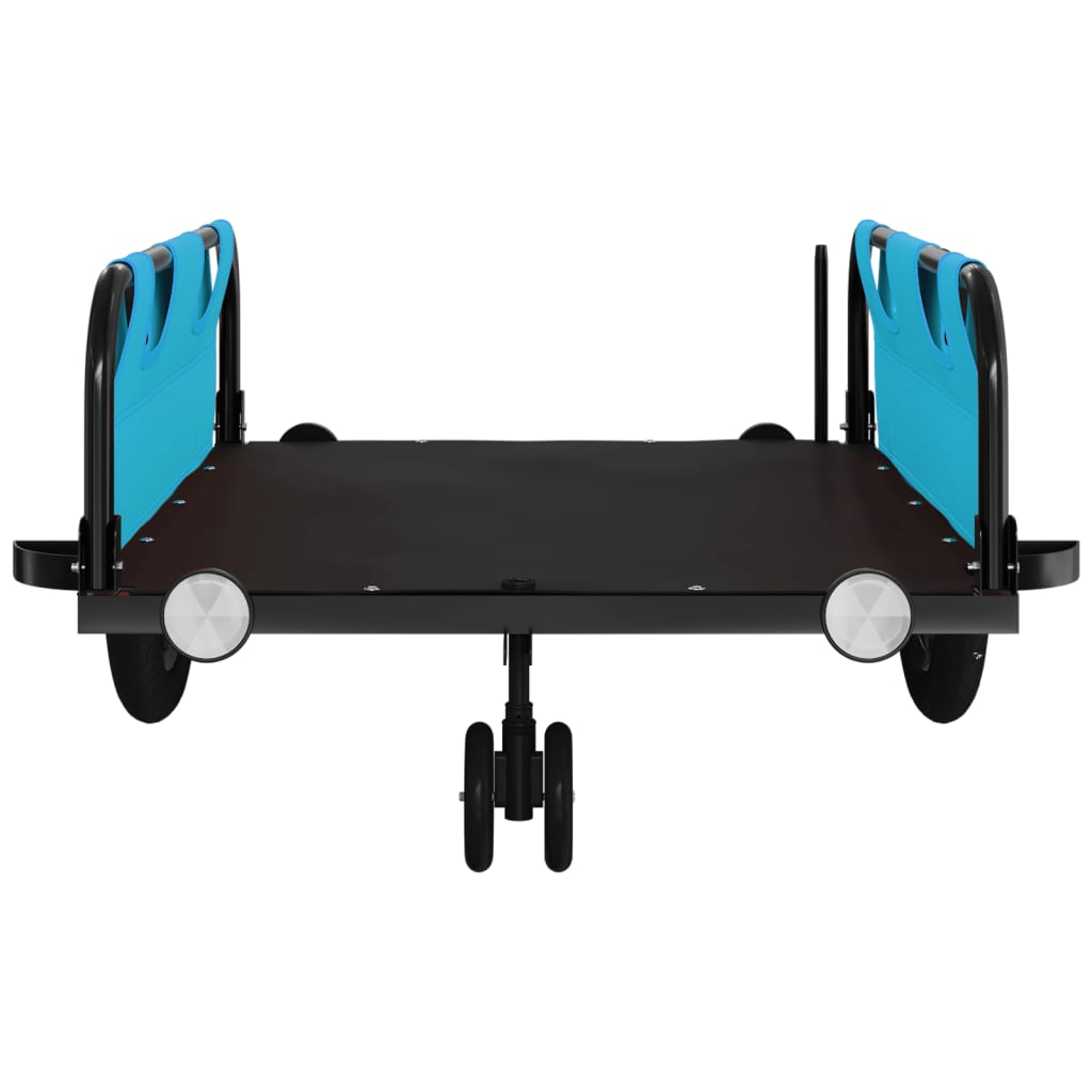 8720845827342_g_en_hd_3 vidaXL Bike Trailer Blue Oxford Fabric and Iron - Image 5