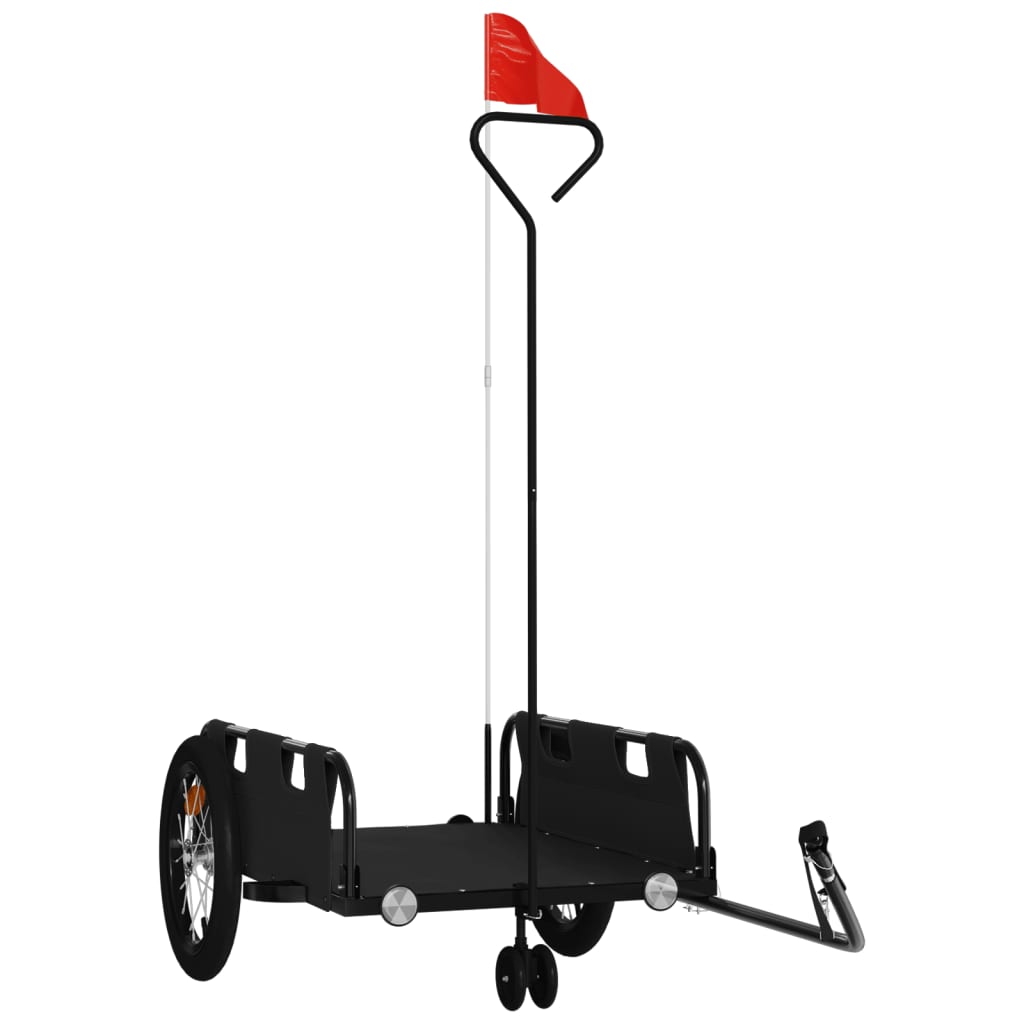 8720845827359_a_en_hd_1 vidaXL Bike Trailer Black Oxford Fabric and Iron - Image 2