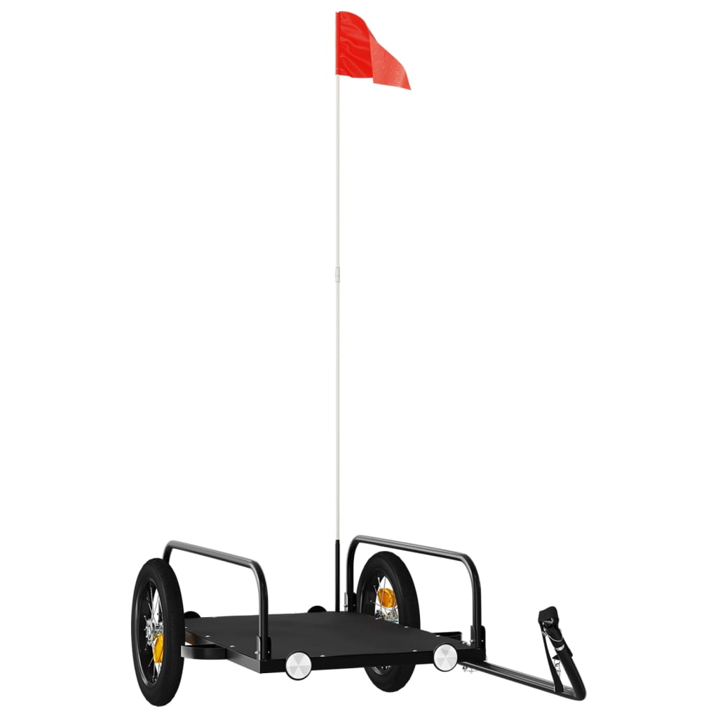 8720845827441_a_en_hd_1 vidaXL Bike Trailer Black 122x53x31 cm Iron - Image 2