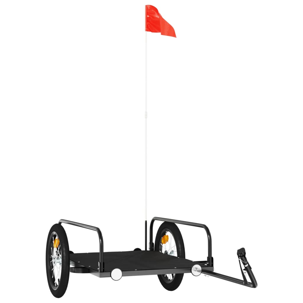 8720845827458_a_en_hd_1 vidaXL Bike Trailer Black 126x63x34 cm Iron - Image 2