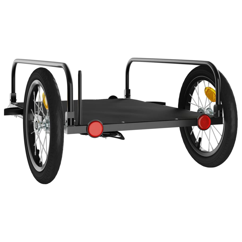 8720845827458_g_en_hd_5 vidaXL Bike Trailer Black 126x63x34 cm Iron - Image 7