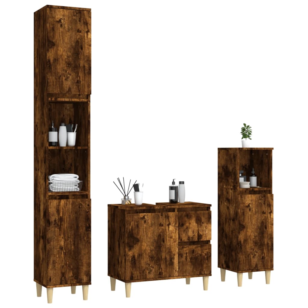 8720845829254_g_en_hd_1 vidaXL 3 Piece Bathroom Cabinet Set Smoked Oak Engineered Wood - Image 4