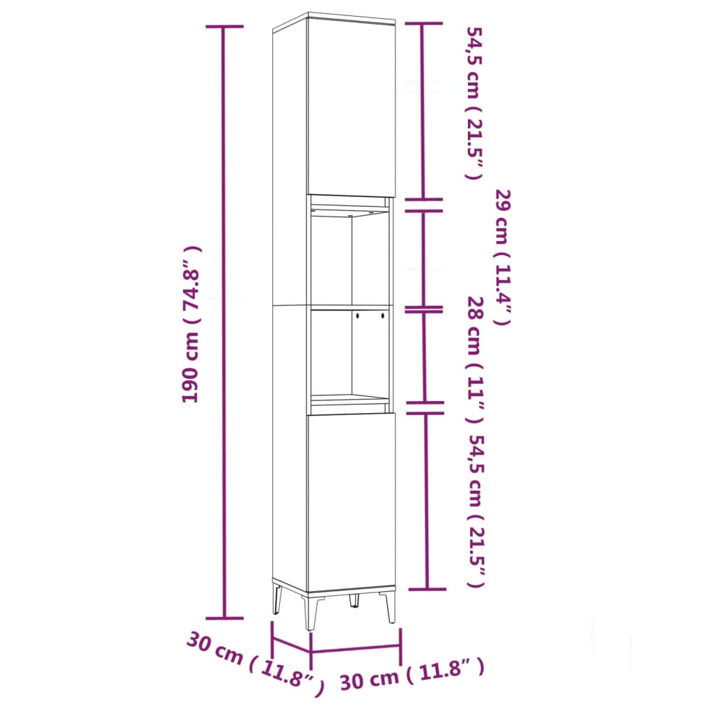 8720845829339_g_en_hd_8 vidaXL 3 Piece Bathroom Cabinet Set Smoked Oak Engineered Wood - Image 10