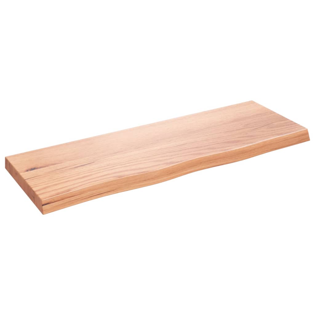 8720845832896_a_en_hd_1 vidaXL Bathroom Countertop Light Brown 80x30x4 cm Treated Solid Wood - Image 2