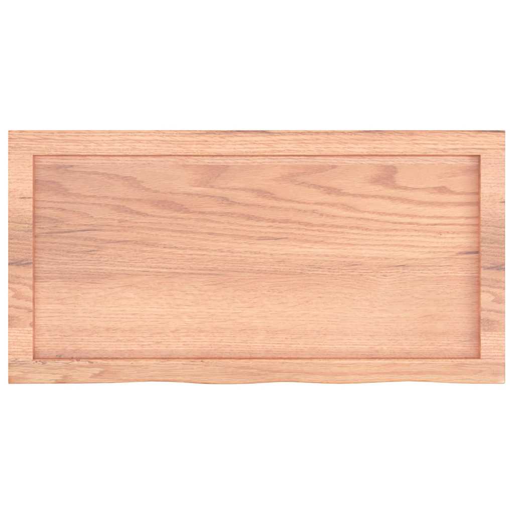 8720845832926_g_en_hd_2 vidaXL Bathroom Countertop Light Brown 80x40x4 cm Treated Solid Wood - Image 4