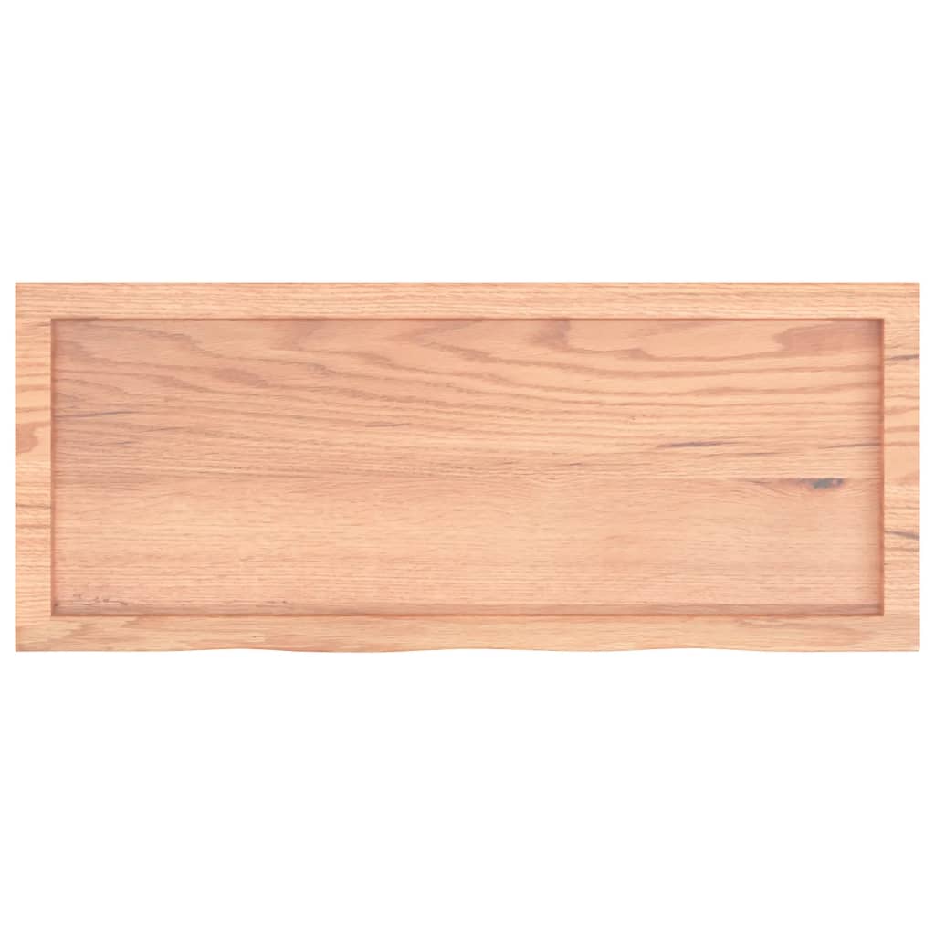 8720845833046_g_en_hd_2 vidaXL Bathroom Countertop Light Brown 100x40x4 cm Treated Solid Wood - Image 4