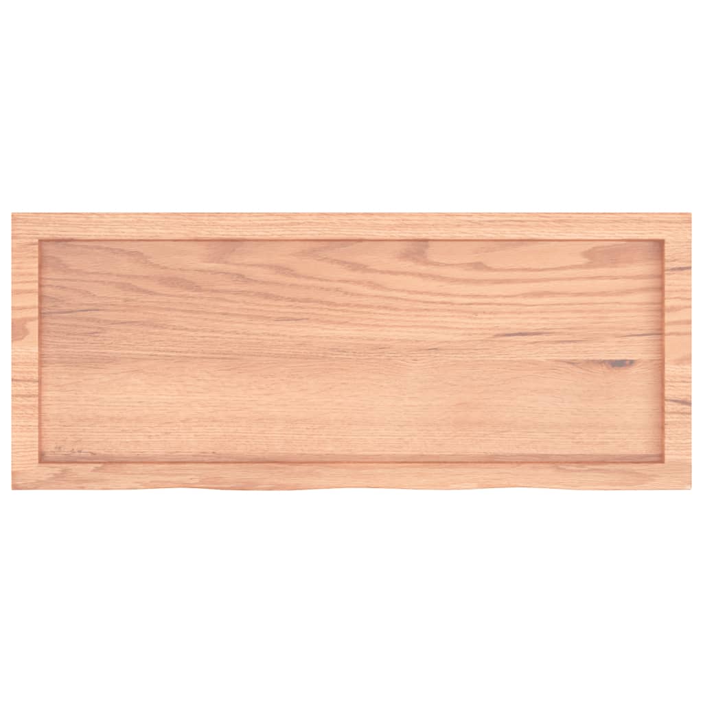 8720845833053_g_en_hd_2 vidaXL Bathroom Countertop Light Brown 100x40x6 cm Treated Solid Wood - Image 4