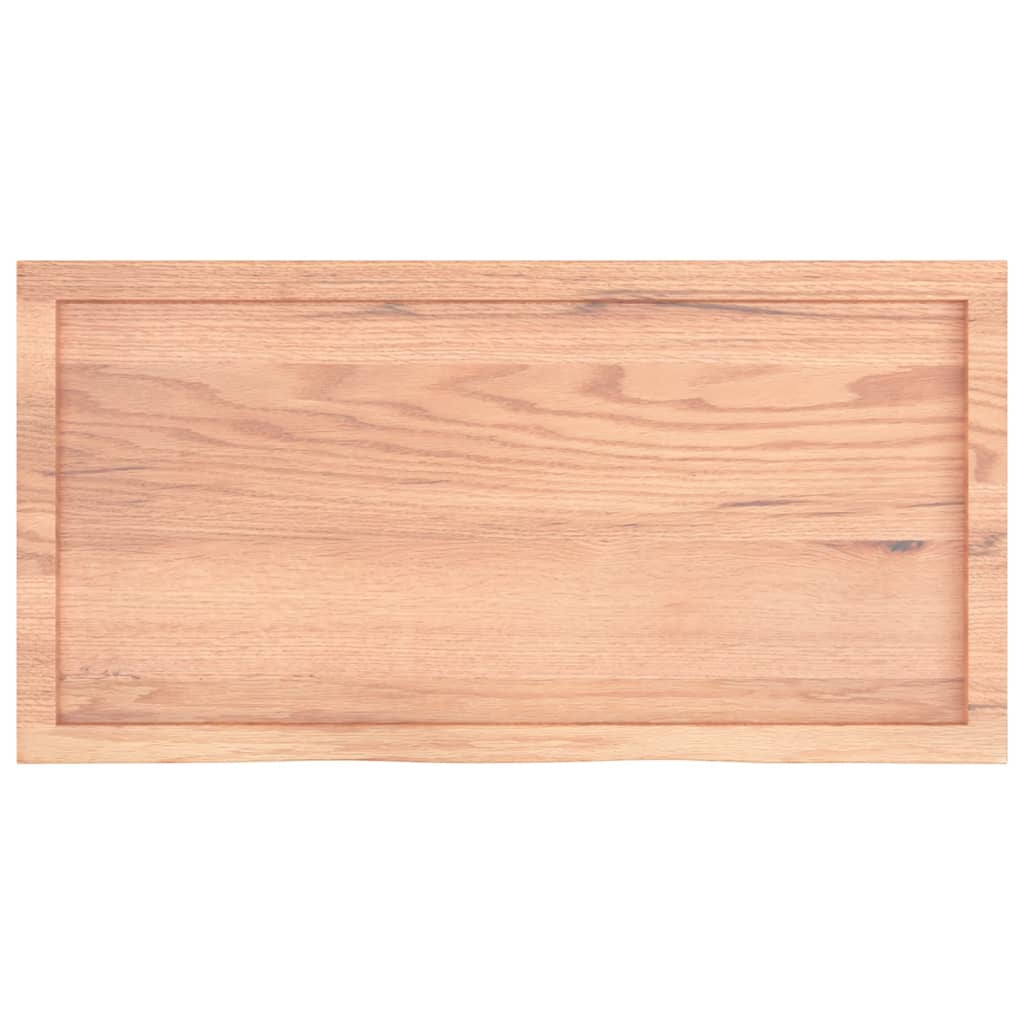 8720845833084_g_en_hd_2 vidaXL Bathroom Countertop Light Brown 100x50x6 cm Treated Solid Wood - Image 4