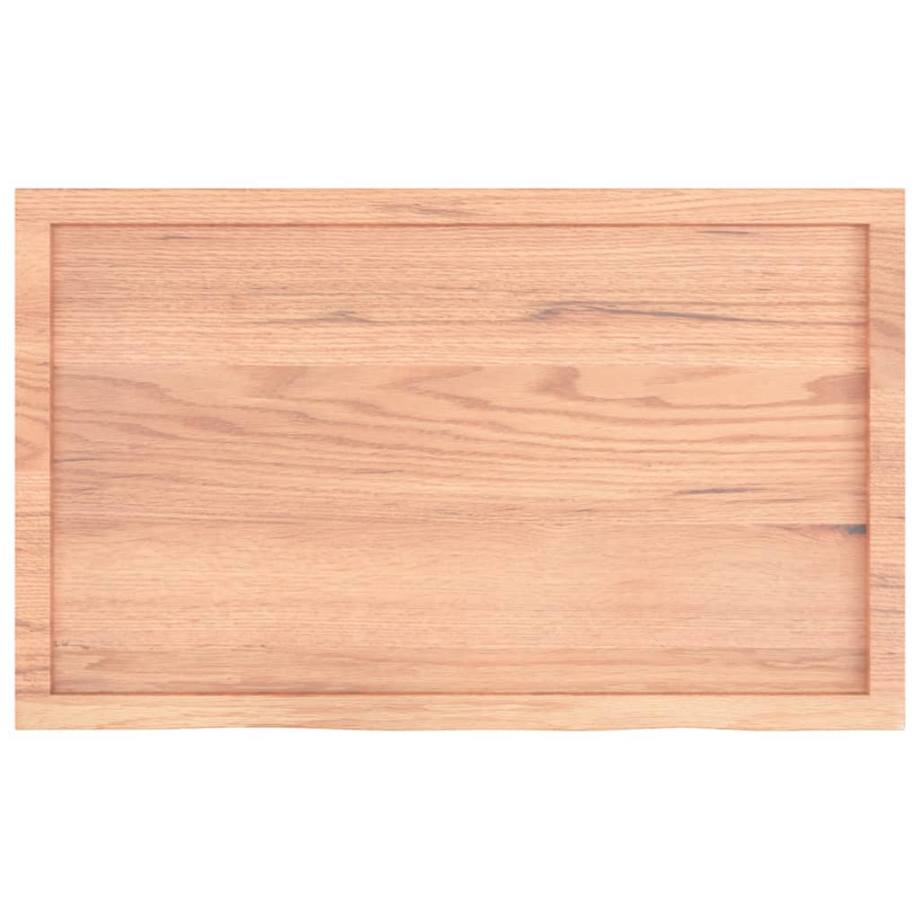 8720845833107_g_en_hd_2 vidaXL Bathroom Countertop Light Brown 100x60x4 cm Treated Solid Wood - Image 4