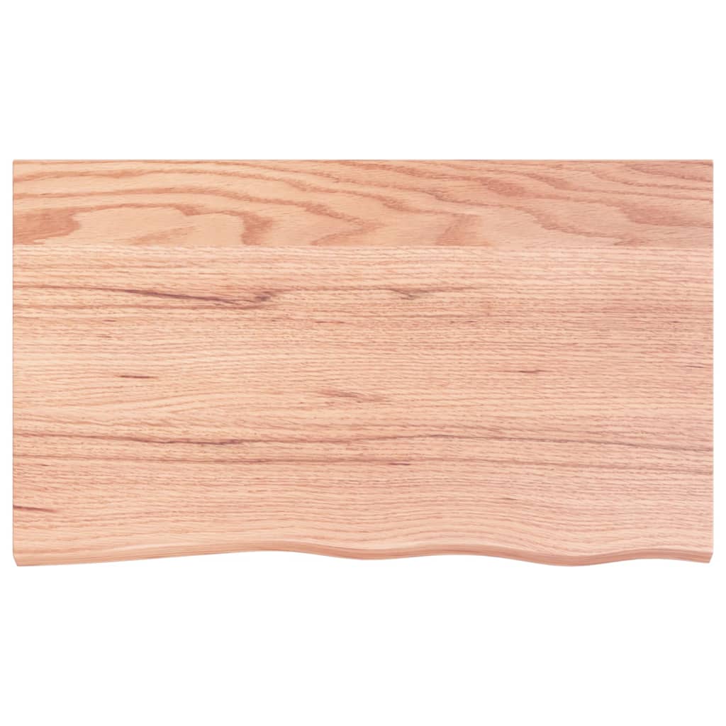 8720845833114_g_en_hd_1 vidaXL Bathroom Countertop Light Brown 100x60x6 cm Treated Solid Wood - Image 3