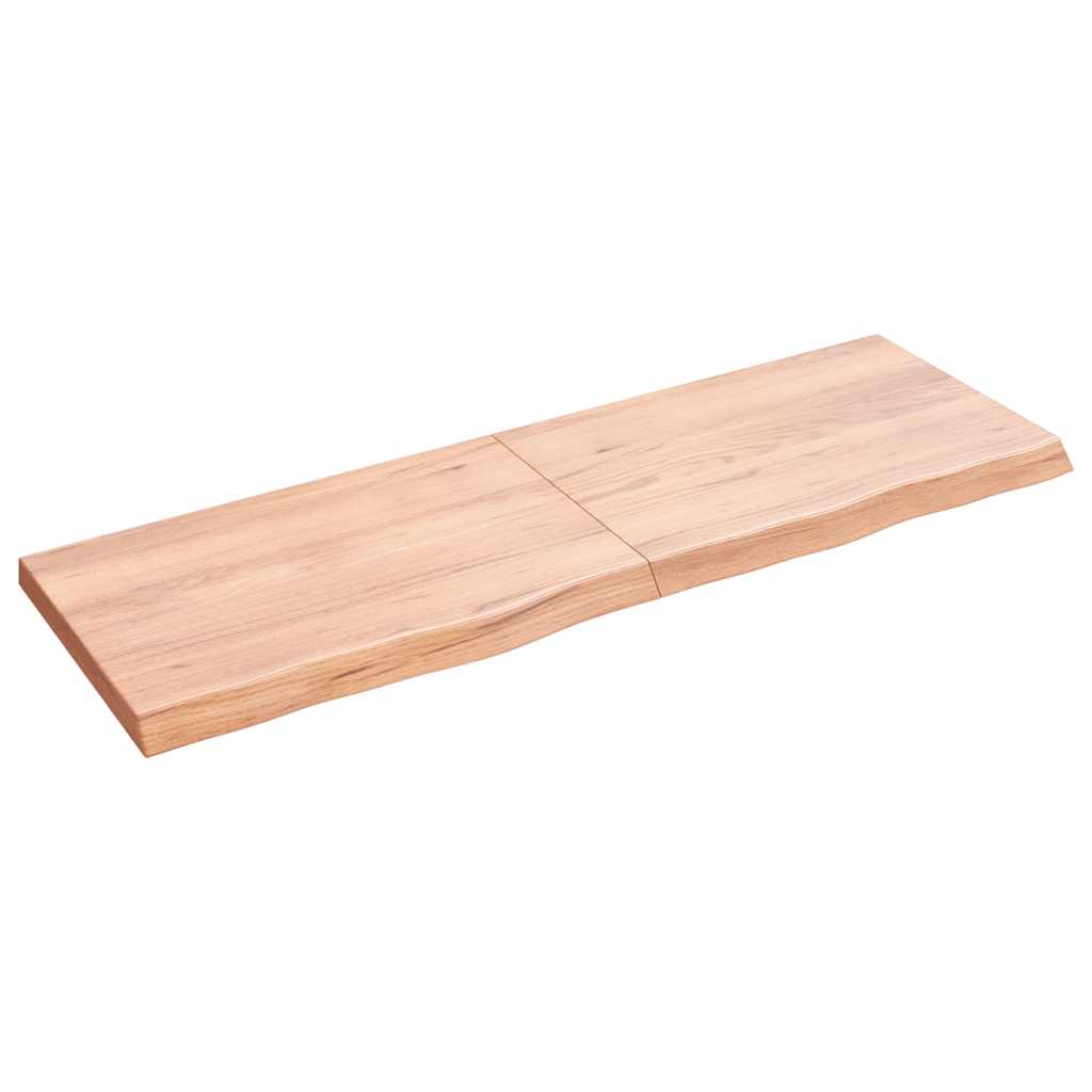8720845833145_a_en_hd_1 vidaXL Bathroom Countertop Light Brown 120x40x4 cm Treated Solid Wood - Image 2