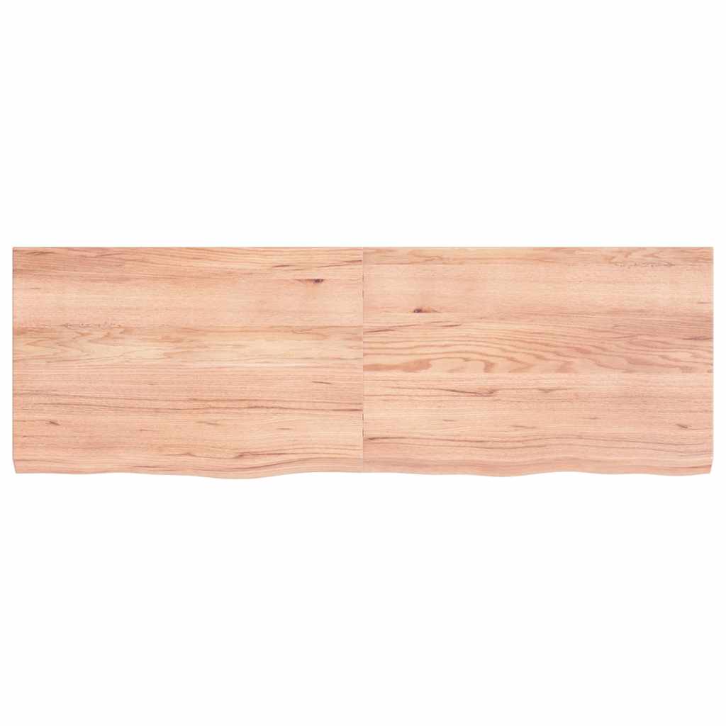 8720845833145_g_en_hd_1 vidaXL Bathroom Countertop Light Brown 120x40x4 cm Treated Solid Wood - Image 3