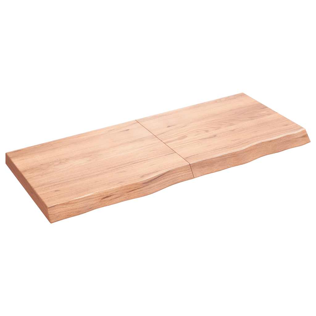 8720845833176_a_en_hd_1 vidaXL Bathroom Countertop Light Brown 120x50x6 cm Treated Solid Wood - Image 2