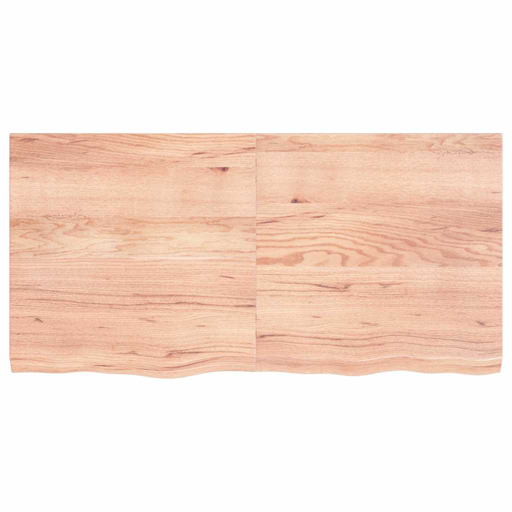 8720845833183_g_en_hd_2 vidaXL Bathroom Countertop Light Brown 120x60x4 cm Treated Solid Wood - Image 4
