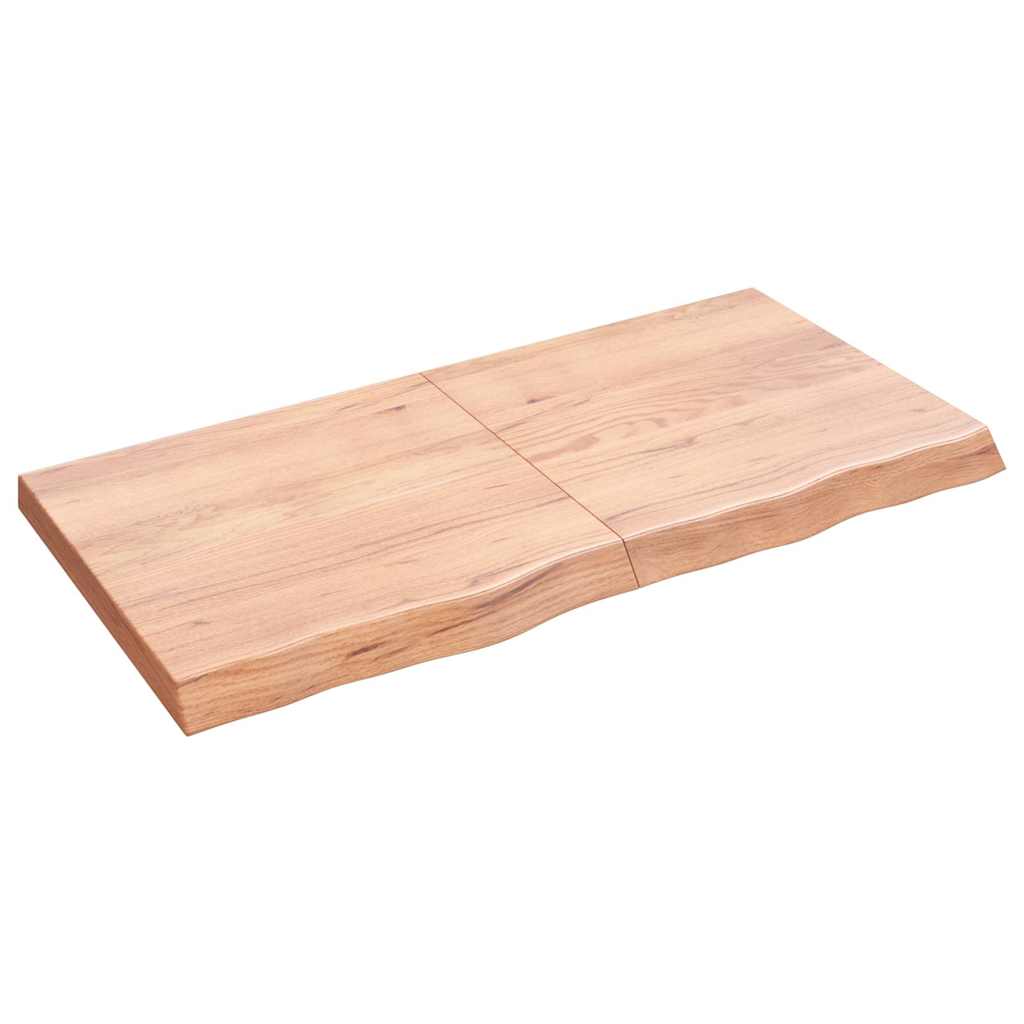 8720845833190_a_en_hd_1 vidaXL Bathroom Countertop Light Brown 120x60x6 cm Treated Solid Wood - Image 2