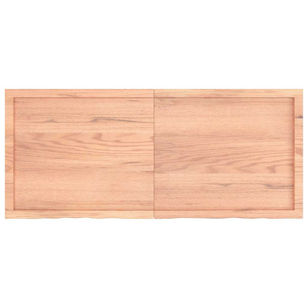 8720845833268_g_en_hd_1 vidaXL Bathroom Countertop Light Brown 140x60x4 cm Treated Solid Wood - Image 3