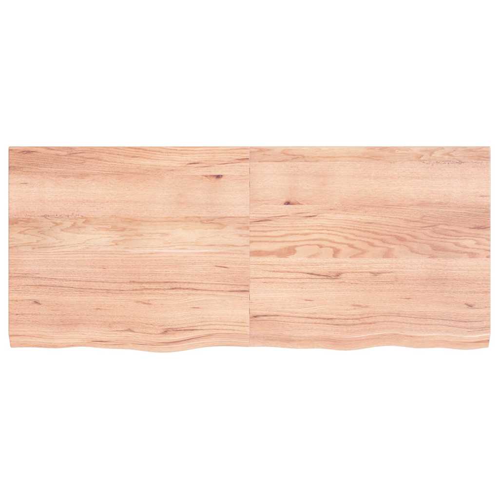 8720845833268_g_en_hd_2 vidaXL Bathroom Countertop Light Brown 140x60x4 cm Treated Solid Wood - Image 4