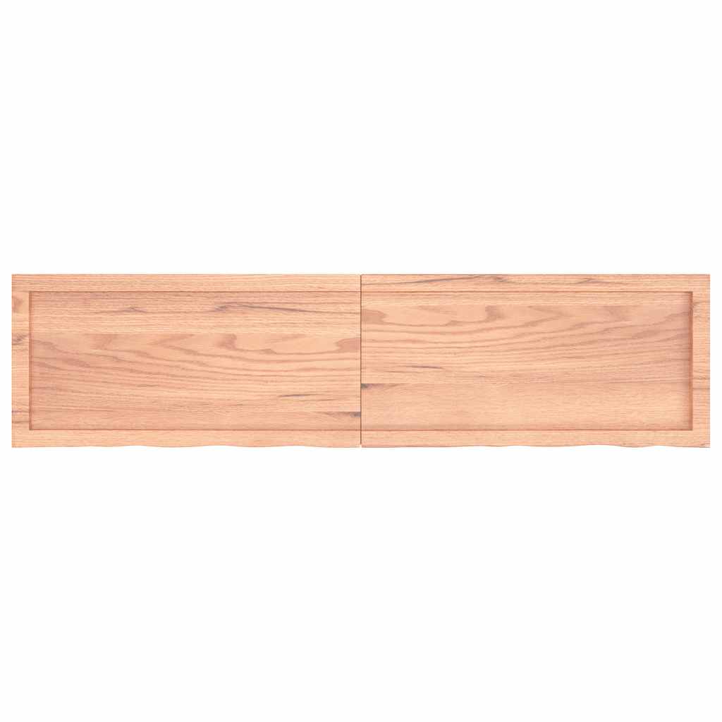 8720845833305_g_en_hd_1 vidaXL Bathroom Countertop Light Brown 160x40x4 cm Treated Solid Wood - Image 3