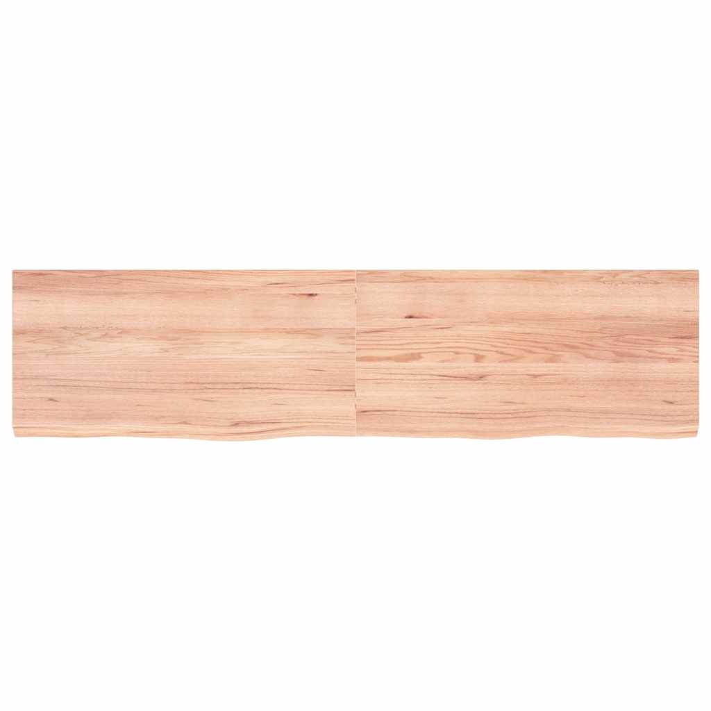 8720845833305_g_en_hd_2 vidaXL Bathroom Countertop Light Brown 160x40x4 cm Treated Solid Wood - Image 4