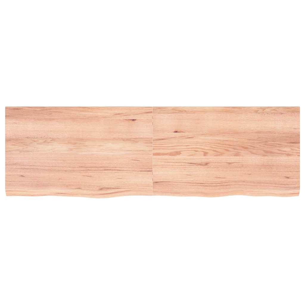 8720845833329_g_en_hd_1 vidaXL Bathroom Countertop Light Brown 160x50x4 cm Treated Solid Wood - Image 3