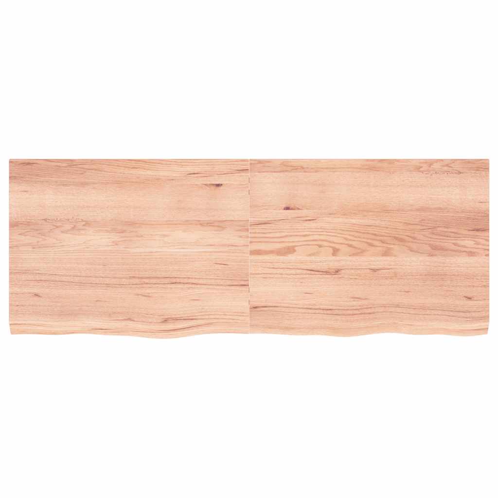 8720845833343_g_en_hd_1 vidaXL Bathroom Countertop Light Brown 160x60x4 cm Treated Solid Wood - Image 3