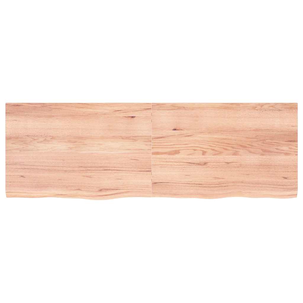 8720845833428_g_en_hd_1 vidaXL Bathroom Countertop Light Brown 180x60x4 cm Treated Solid Wood - Image 3