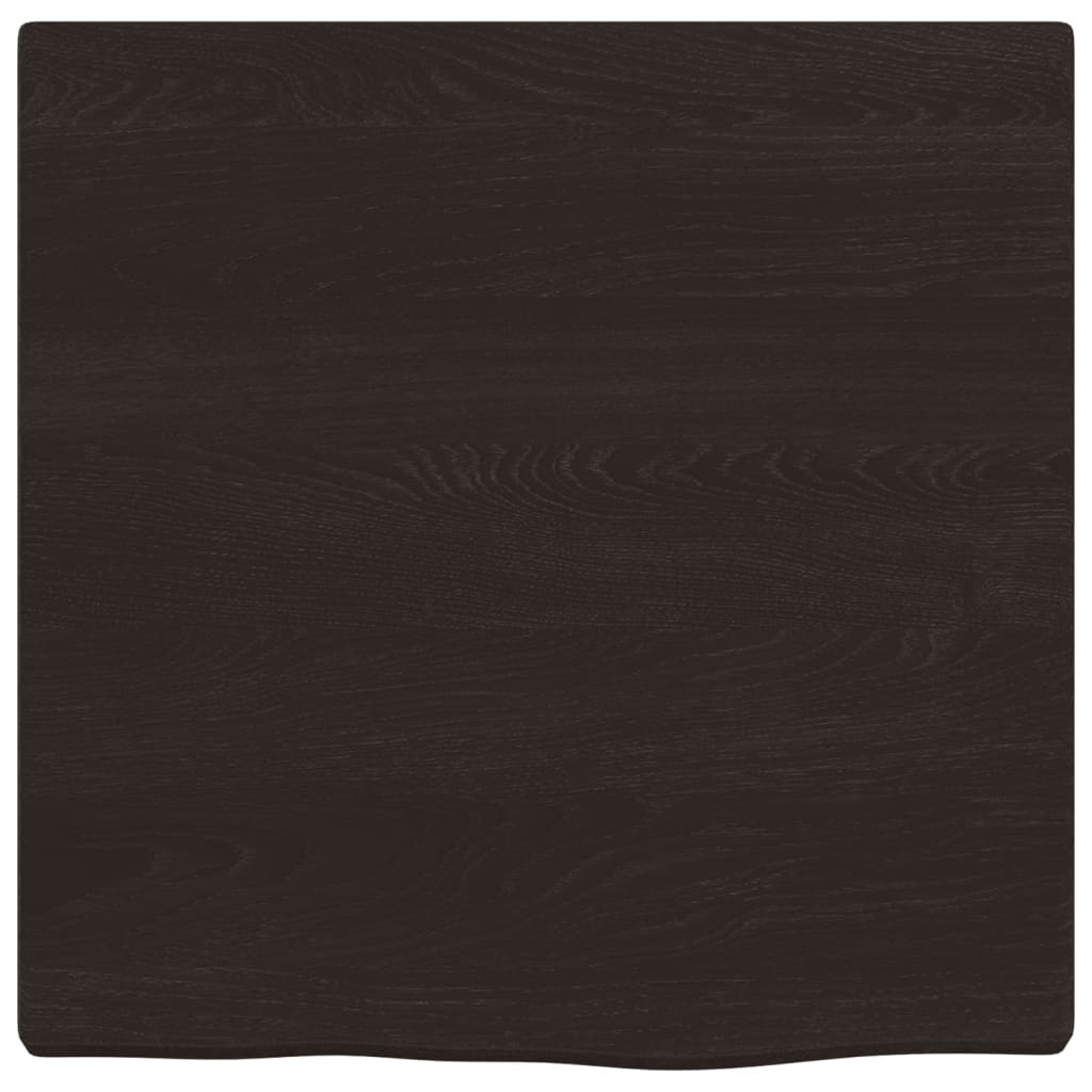 8720845833640_g_en_hd_1 vidaXL Bathroom Countertop Dark Brown 40x40x4 cm Treated Solid Wood - Image 3