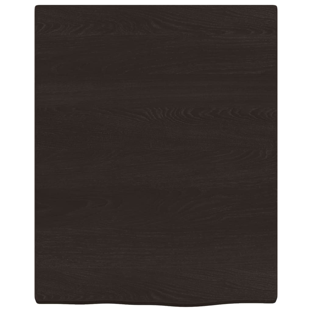 8720845833671_g_en_hd_1 vidaXL Bathroom Countertop Dark Brown 40x50x4 cm Treated Solid Wood - Image 3