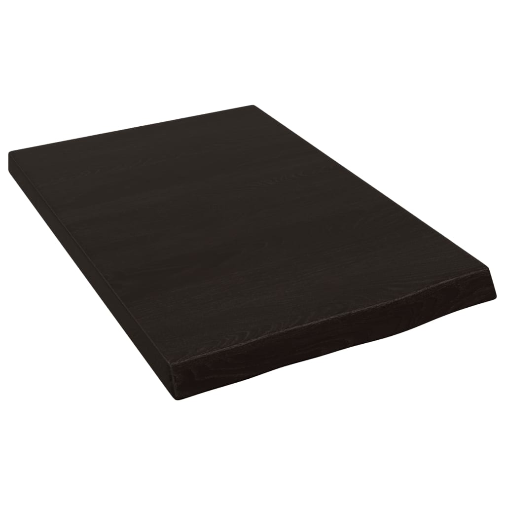 8720845833701_a_en_hd_1 vidaXL Bathroom Countertop Dark Brown 40x60x4 cm Treated Solid Wood - Image 2