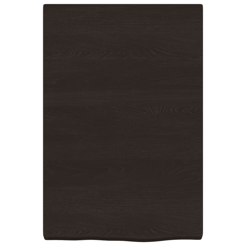 8720845833701_g_en_hd_1 vidaXL Bathroom Countertop Dark Brown 40x60x4 cm Treated Solid Wood - Image 3