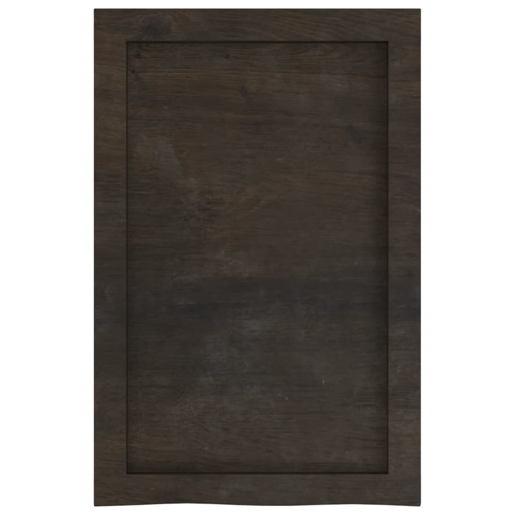 8720845833701_g_en_hd_2 vidaXL Bathroom Countertop Dark Brown 40x60x4 cm Treated Solid Wood - Image 4
