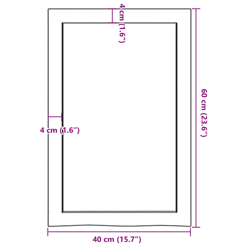 8720845833701_g_en_hd_7 vidaXL Bathroom Countertop Dark Brown 40x60x4 cm Treated Solid Wood - Image 9