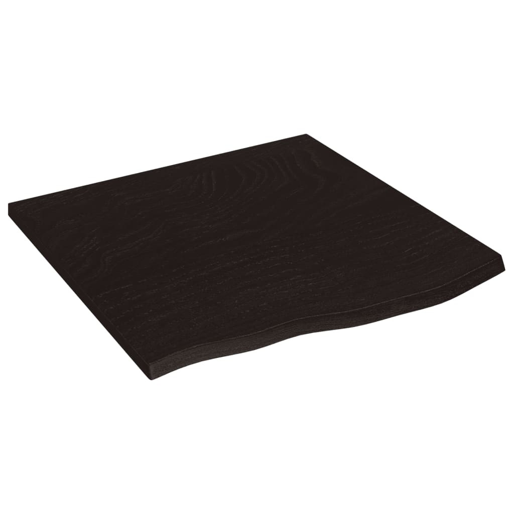 8720845833817_a_en_hd_1 vidaXL Bathroom Countertop Dark Brown 60x60x2 cm Treated Solid Wood - Image 2