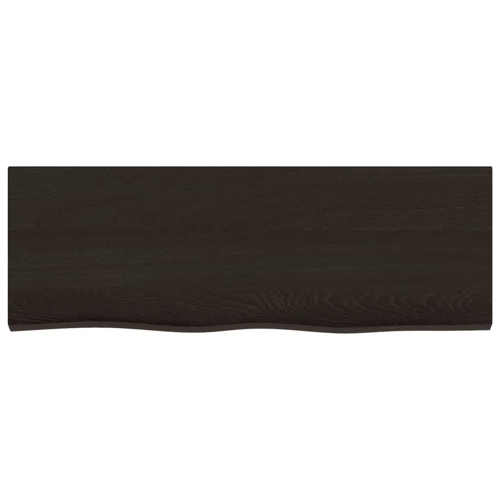 8720845833855_g_en_hd_1 vidaXL Bathroom Countertop Dark Brown 80x30x4 cm Treated Solid Wood - Image 3