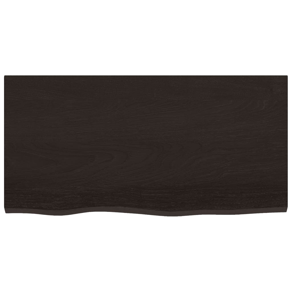 8720845833879_g_en_hd_1 vidaXL Bathroom Countertop Dark Brown 80x40x2 cm Treated Solid Wood - Image 3