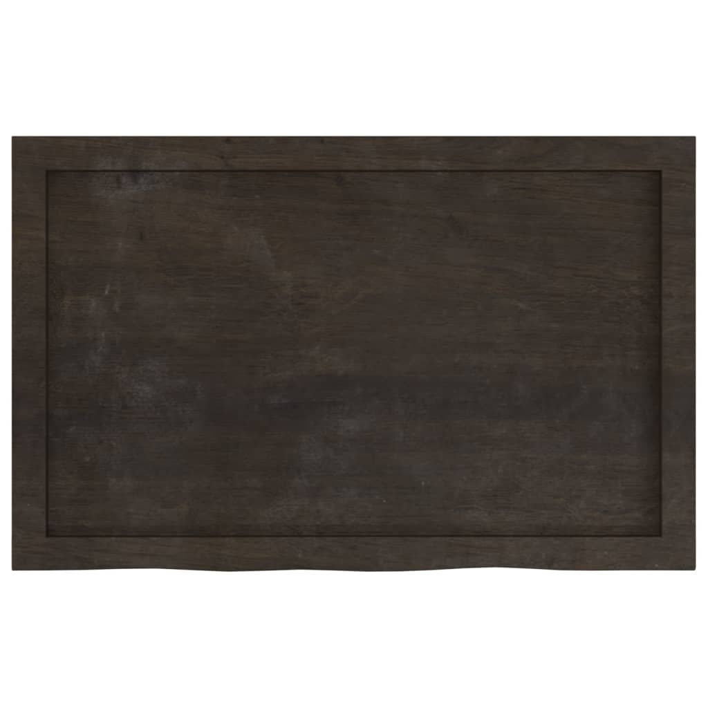 8720845833916_g_en_hd_2 vidaXL Bathroom Countertop Dark Brown 80x50x4 cm Treated Solid Wood - Image 4