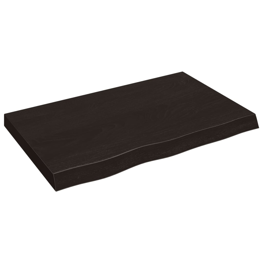 8720845833923_a_en_hd_1 vidaXL Bathroom Countertop Dark Brown 80x50x6 cm Treated Solid Wood - Image 2