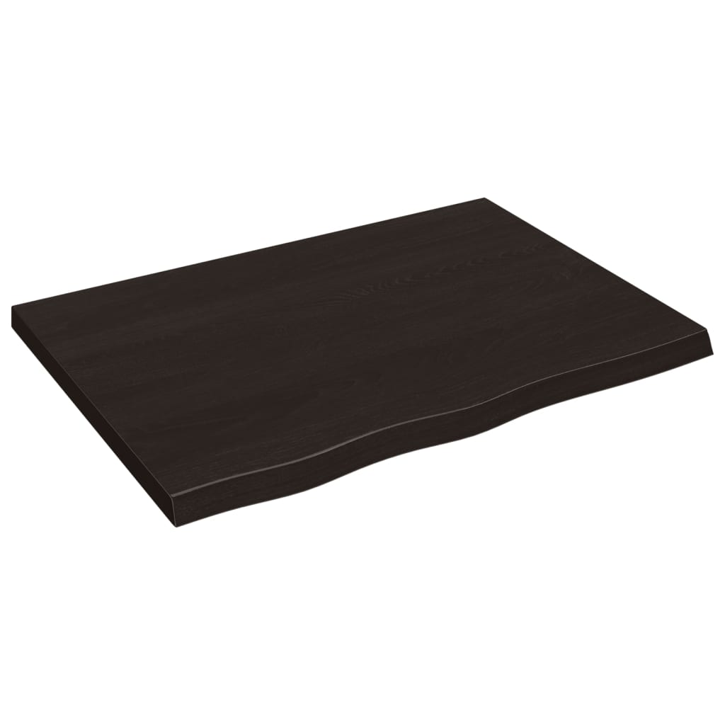 8720845833947_a_en_hd_1 vidaXL Bathroom Countertop Dark Brown 80x60x4 cm Treated Solid Wood - Image 2