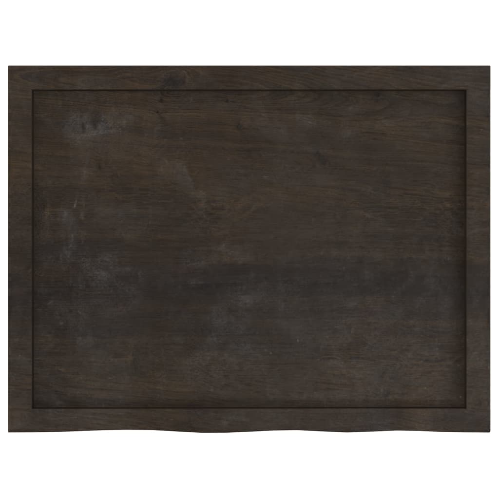 8720845833947_g_en_hd_2 vidaXL Bathroom Countertop Dark Brown 80x60x4 cm Treated Solid Wood - Image 4
