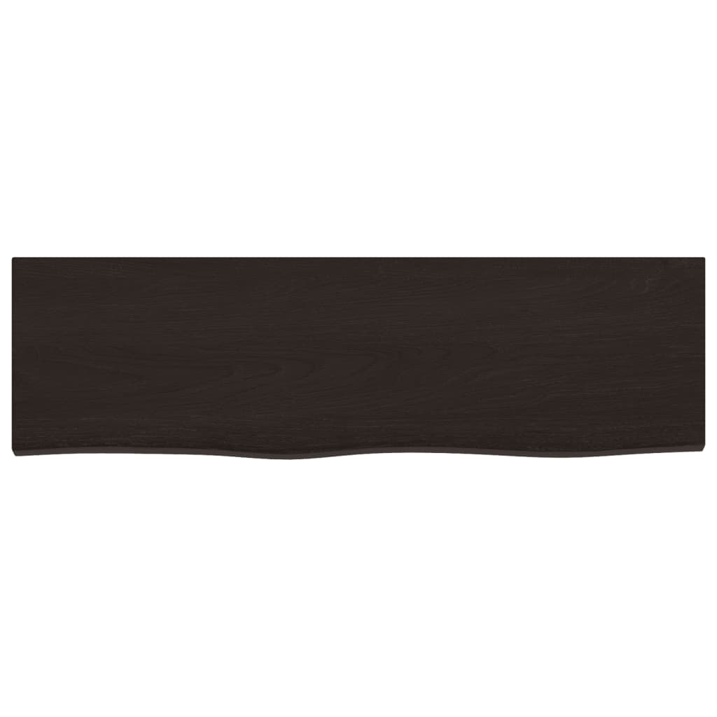 8720845833961_g_en_hd_1 vidaXL Bathroom Countertop Dark Brown 100x30x2 cm Treated Solid Wood - Image 3