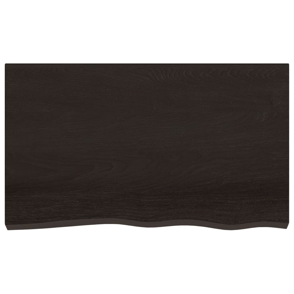 8720845834050_g_en_hd_1 vidaXL Bathroom Countertop Dark Brown 100x60x2 cm Treated Solid Wood - Image 3